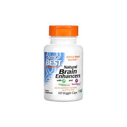 Doctor's Best, Potenciadores naturales del cerebro con AlphaSize y SerinAid, 60 cápsulas vegetales