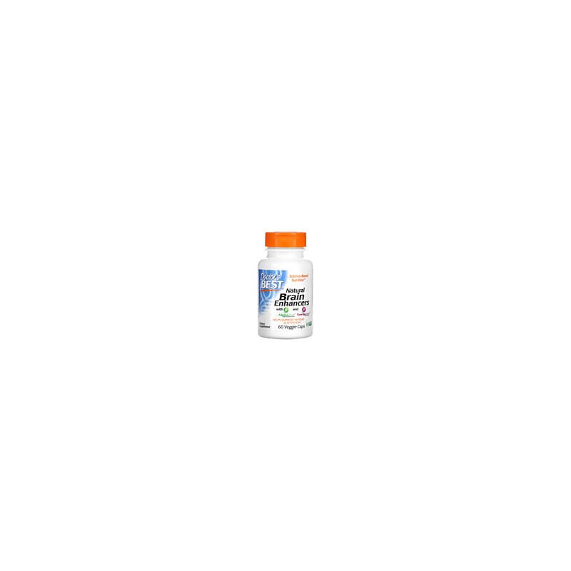 Doctor's Best, Potenciadores naturales del cerebro con AlphaSize y SerinAid, 60 cápsulas vegetales