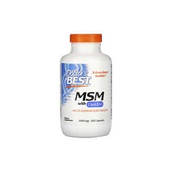 Doctor's Best, MSM con OptiMSM, 1000 mg, 360 cápsulas