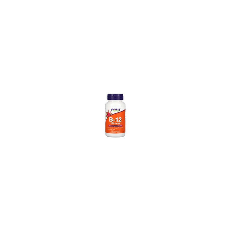 NOW Foods, Vitamina B12, 1000 mcg, 250 pastillas