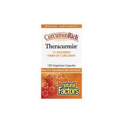 Natural Factors, CurcuminRich, Theracurmin, 120 cápsulas vegetales