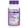 Natrol, Melatonina, Disolución rápida, Concentración máxima, Fresa, 10 mg, 60 comprimidos