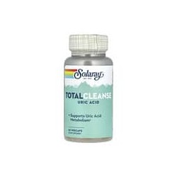 Solaray, Total Cleanse, Suplemento para favorecer el metabolismo del ácido úrico, 60 cápsulas vegetales