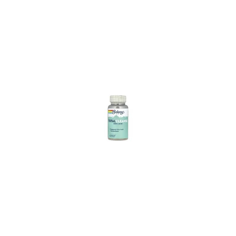 Solaray, Total Cleanse, Suplemento para favorecer el metabolismo del ácido úrico, 60 cápsulas vegetales