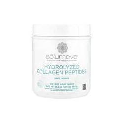 Solumeve, Belleza radiante, Péptidos de colágeno hidrolizado, Polvo sin sabor, 460 g (16 oz/1 lb)
