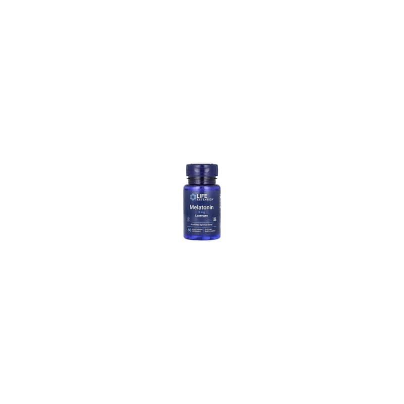 Life Extension, Melatonina, 3 mg, 60 pastillas vegetales