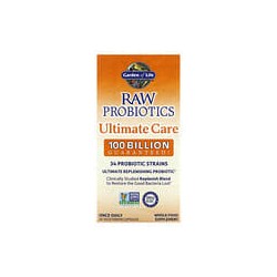 Garden of Life, RAW Probiotics, Cuidado superior, 30 cápsulas vegetales