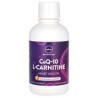 MRM Nutrition, Suplemento líquido con CoQ10 y L-carnitina, Naranja y vainilla, 480 ml (16 oz. líq.)