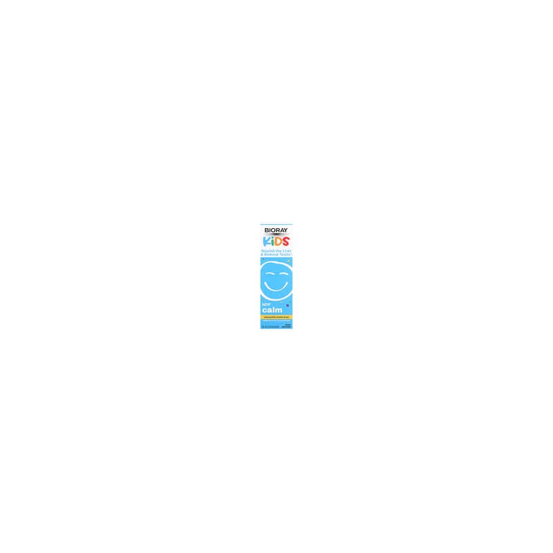 Bioray, NDF Calm, Nutre el hígado y elimina las toxinas, Niños, Sabor a vainilla, 60 ml (2 oz. líq.)