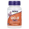 NOW Foods, UC-II, Suplemento para favorecer la salud de las articulaciones con colágeno de tipo II sin desnaturalizar, 60 cápsul