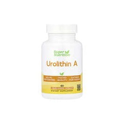 Super Nutrition, Urolitina A, 250 mg, 60 cápsulas vegetales con contenido líquido