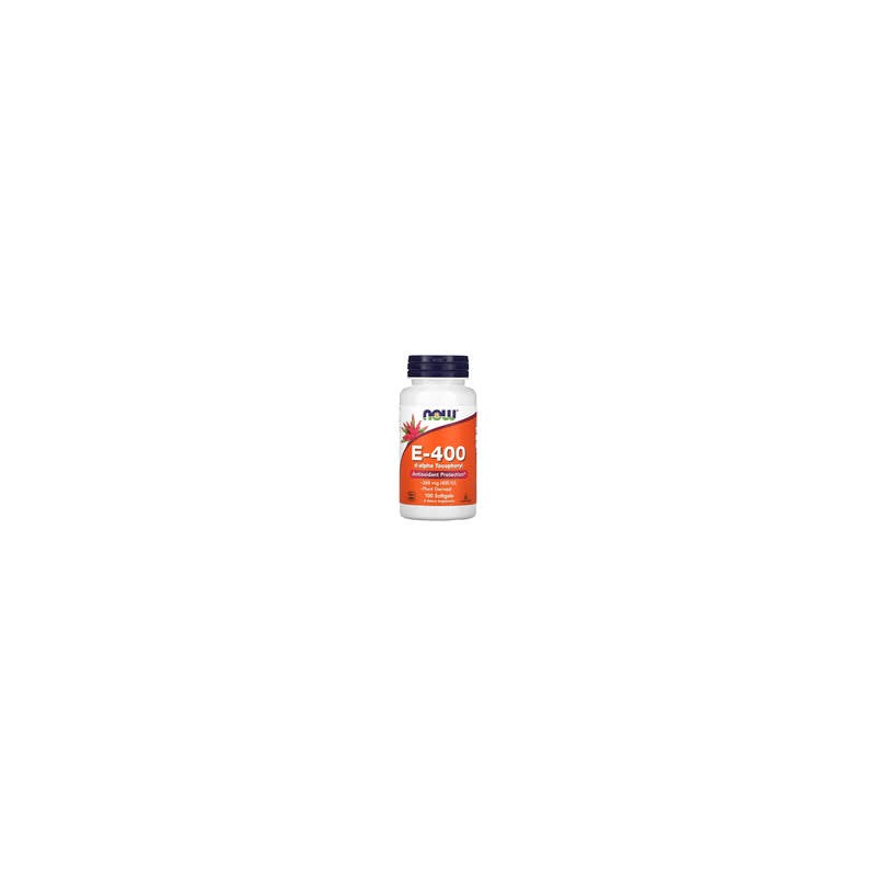 NOW Foods, E-400, 268 mg (400 UI), 100 cápsulas blandas