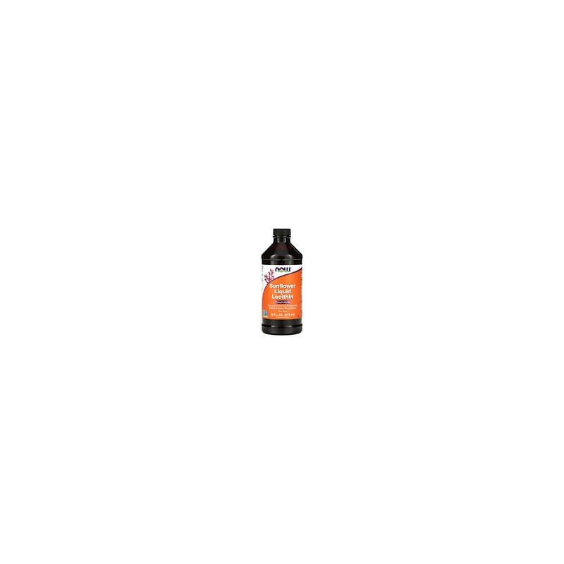 NOW Foods, Lecitina líquida de girasol, 473 ml (16 oz. Líq.)