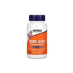 NOW Foods, DIM 200, 90 cápsulas vegetales
