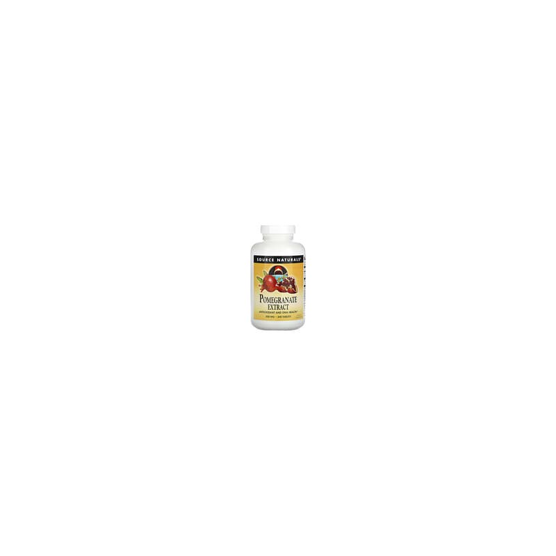 Source Naturals, Extracto de granada, 500 mg, 240 comprimidos