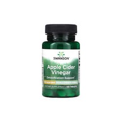 Swanson, Vinagre de sidra de manzana, 200 mg, 120 comprimidos