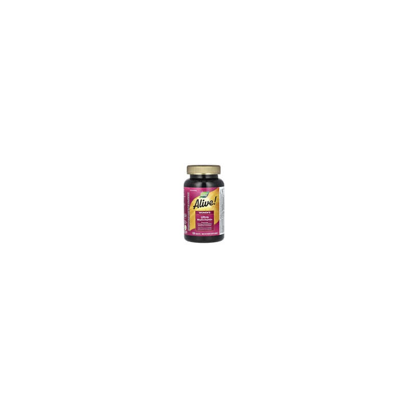 Nature's Way, Alive!, Suplemento multivitamínico ultravitamínico para mujeres, 150 comprimidos