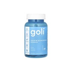 Goli Nutrition, Gomitas de ginseng indio, 60 gomitas