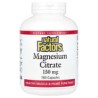 Natural Factors, Citrato de magnesio, 150 mg, 180 cápsulas