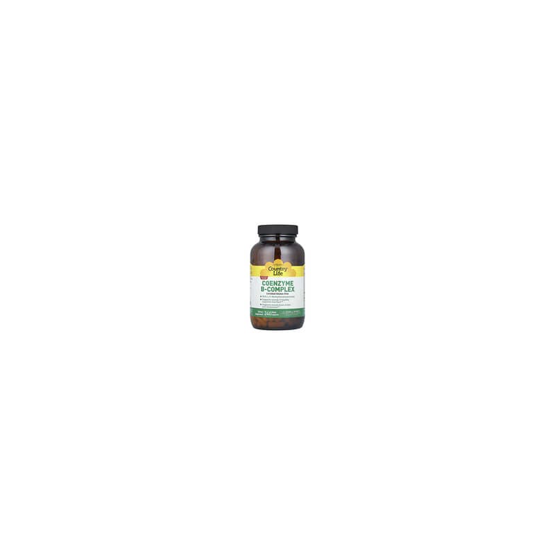 Country Life, Complejo de vitaminas B coenzimadas, 240 cápsulas veganas
