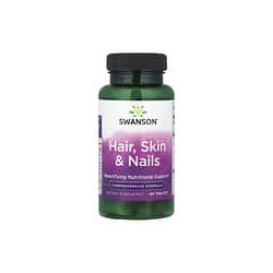 Swanson, Cabello, piel y uñas, 60 comprimidos