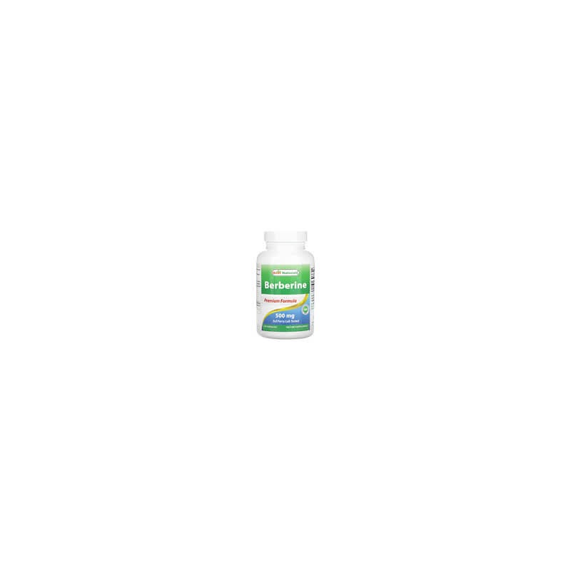 Best Naturals, Berberina, 500 mg, 120 cápsulas