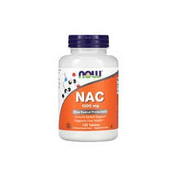 NOW Foods, NAC, Suplemento alimentario, 1000 mg, 120 comprimidos