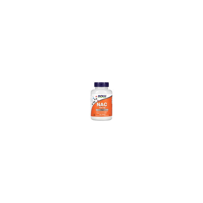 NOW Foods, NAC, Suplemento alimentario, 1000 mg, 120 comprimidos