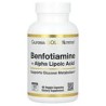 California Gold Nutrition, Benfotiamina y ácido alfa-lipoico, 90 cápsulas vegetales