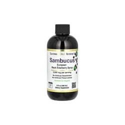 California Gold Nutrition, Sambucus, Saúco para adultos, 240 ml (8 oz. líq.)