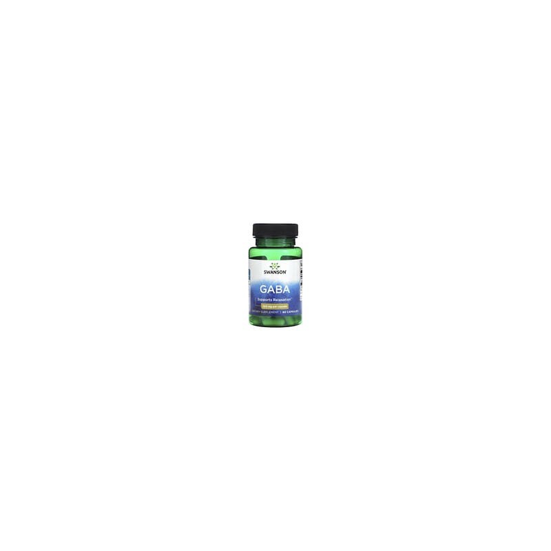 Swanson, Gaba, 250 mg, 60 cápsulas