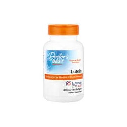Doctor's Best, Luteína con Lutemax 2020, 20 mg, 180 cápsulas blandas