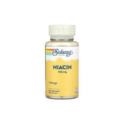 Solaray, Niacina, 100 mg, 100 cápsulas vegetales VegCaps