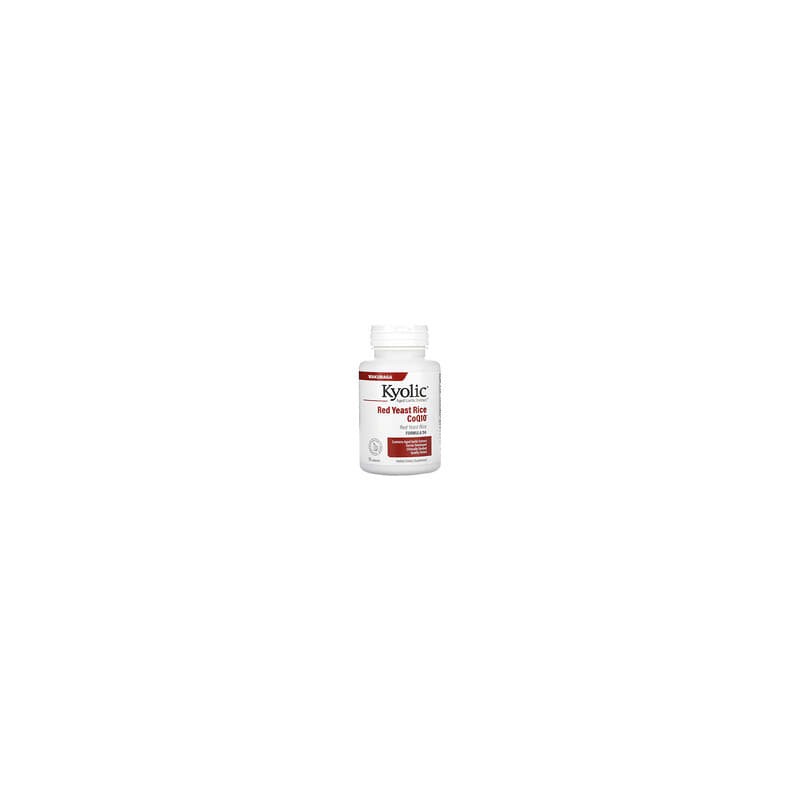 Kyolic, Extracto de ajo envejecido, arroz de levadura roja, más CoQ10, 75 cápsulas