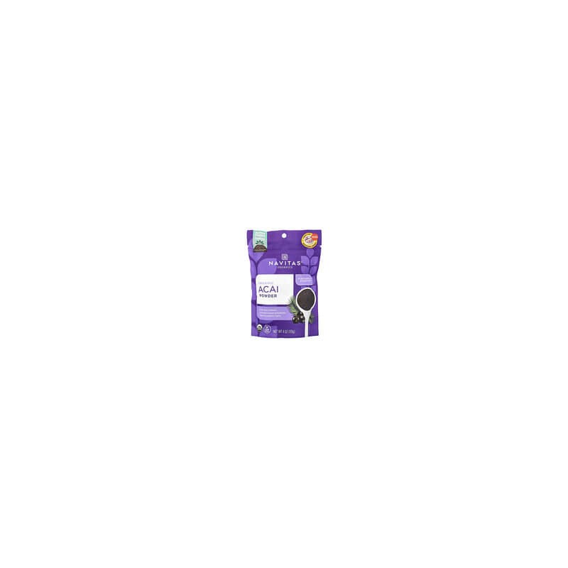 Navitas Organics, Asaí orgánico en polvo, 113 g (4 oz)