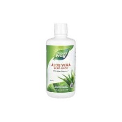 Nature's Way, Zumo de hoja de aloe vera, Sin sabor, 1 l (33,8 oz. líq.)