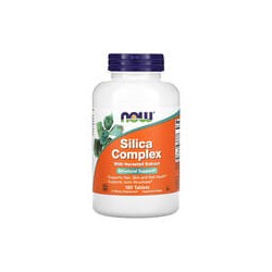 NOW Foods, Complejo de Sílice, 180 tabletas