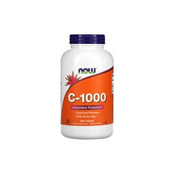 NOW Foods, Vitamina C-1000, 250 comprimidos