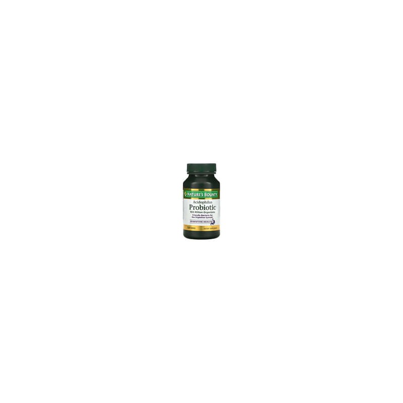 Nature's Bounty, Probiótico acidophilus, 120 comprimidos