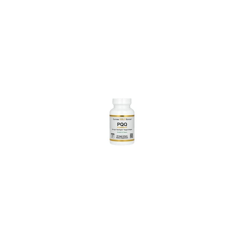 California Gold Nutrition, PQQ, 20 mg, 90 cápsulas blandas vegetales