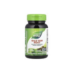 Nature's Way, Raíz de ñame, 700 mg, 100 cápsulas veganas (350 mg por cápsula)