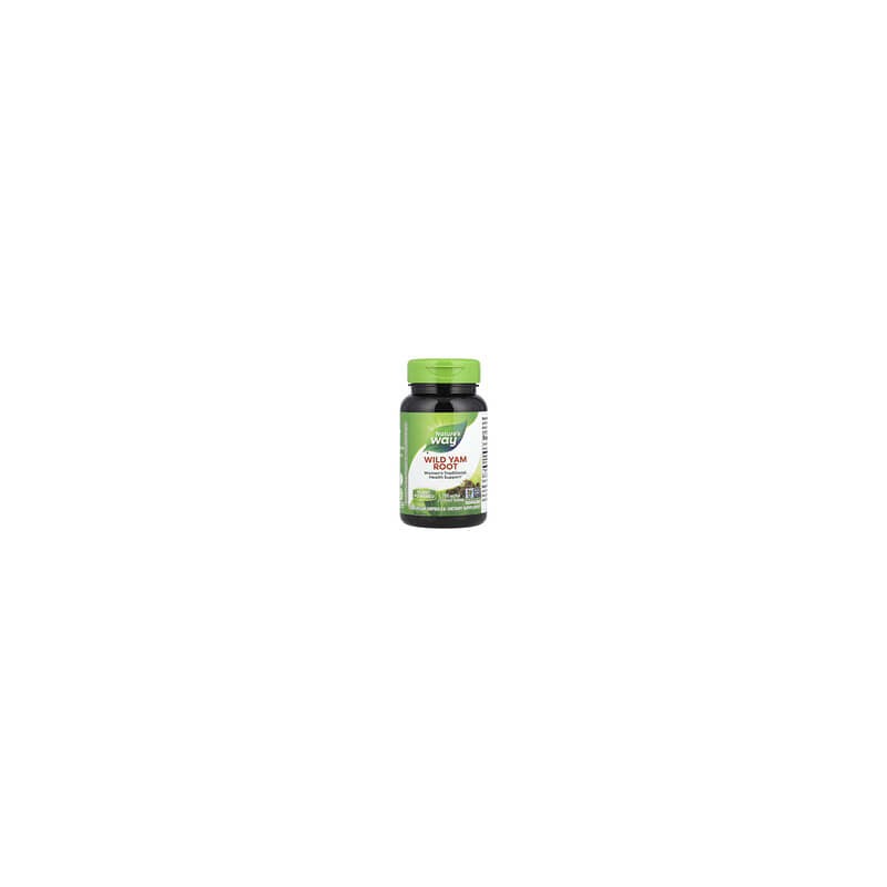Nature's Way, Raíz de ñame, 700 mg, 100 cápsulas veganas (350 mg por cápsula)