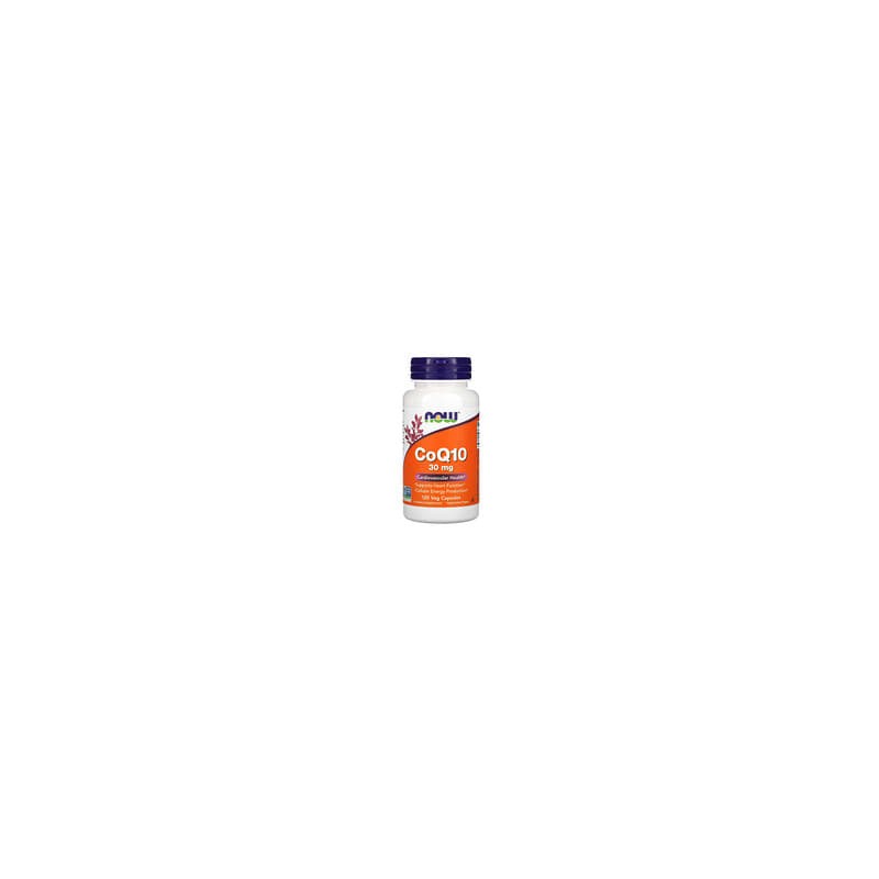 NOW Foods, CoQ10, 30 mg, 120 cápsulas vegetales
