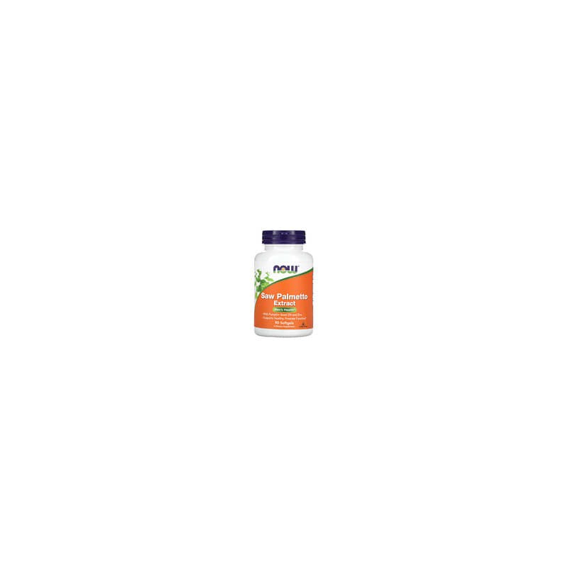NOW Foods, Extracto de palma enana americana, Con aceite de semilla de calabaza y zinc, 160 mg, 90 cápsulas blandas