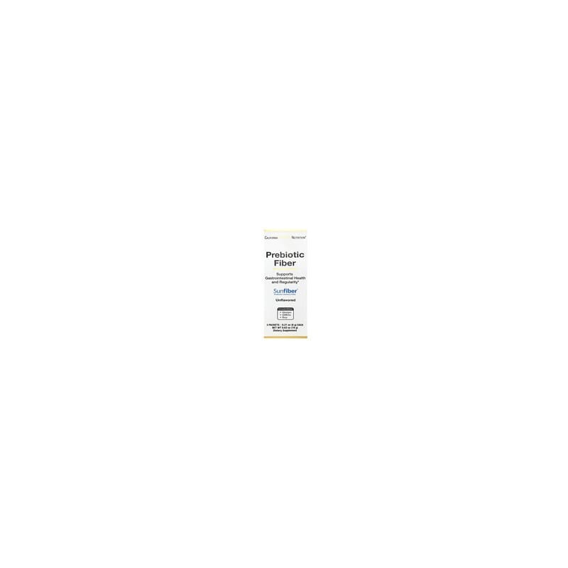 California Gold Nutrition, Fibra prebiótica, 3 sobres, 6 g (0,21 oz) cada uno