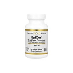 California Gold Nutrition, EpiCor, Fermento de levadura seca, 500 mg, 30 cápsulas vegetales