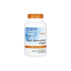 Doctor's Best, CoQ10 de alta absorción con BioPerine, 100 mg, 360 cápsulas vegetales