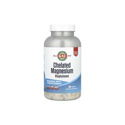 KAL, Bisglicinato de magnesio quelado, 315 mg, 180 comprimidos (105 mg por comprimido)