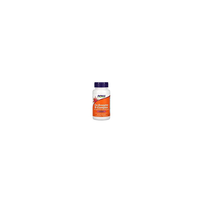 NOW Foods, Complejo B de coenzimas, 60 cápsulas vegetales