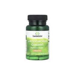 Swanson, Lactobacillus gasseri, 3000 millones de UFC, 60 cápsulas vegetales DRcaps